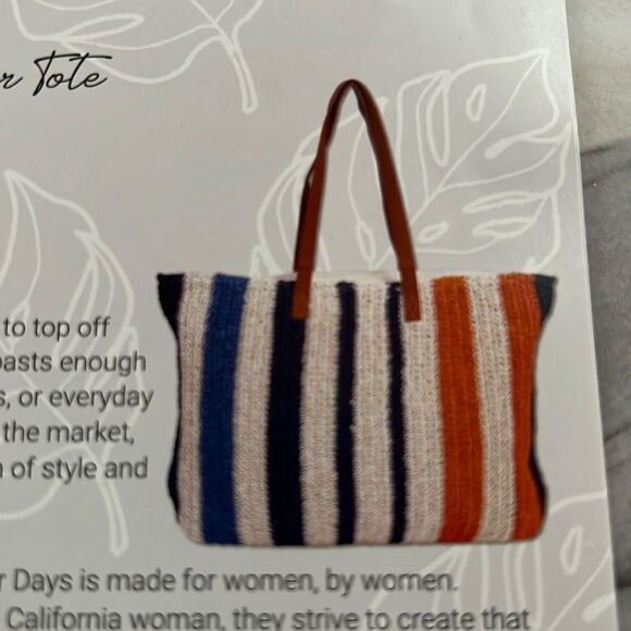 Beachly *Rays for Days* Handmade Oversized Tote - Picture 2 of 7